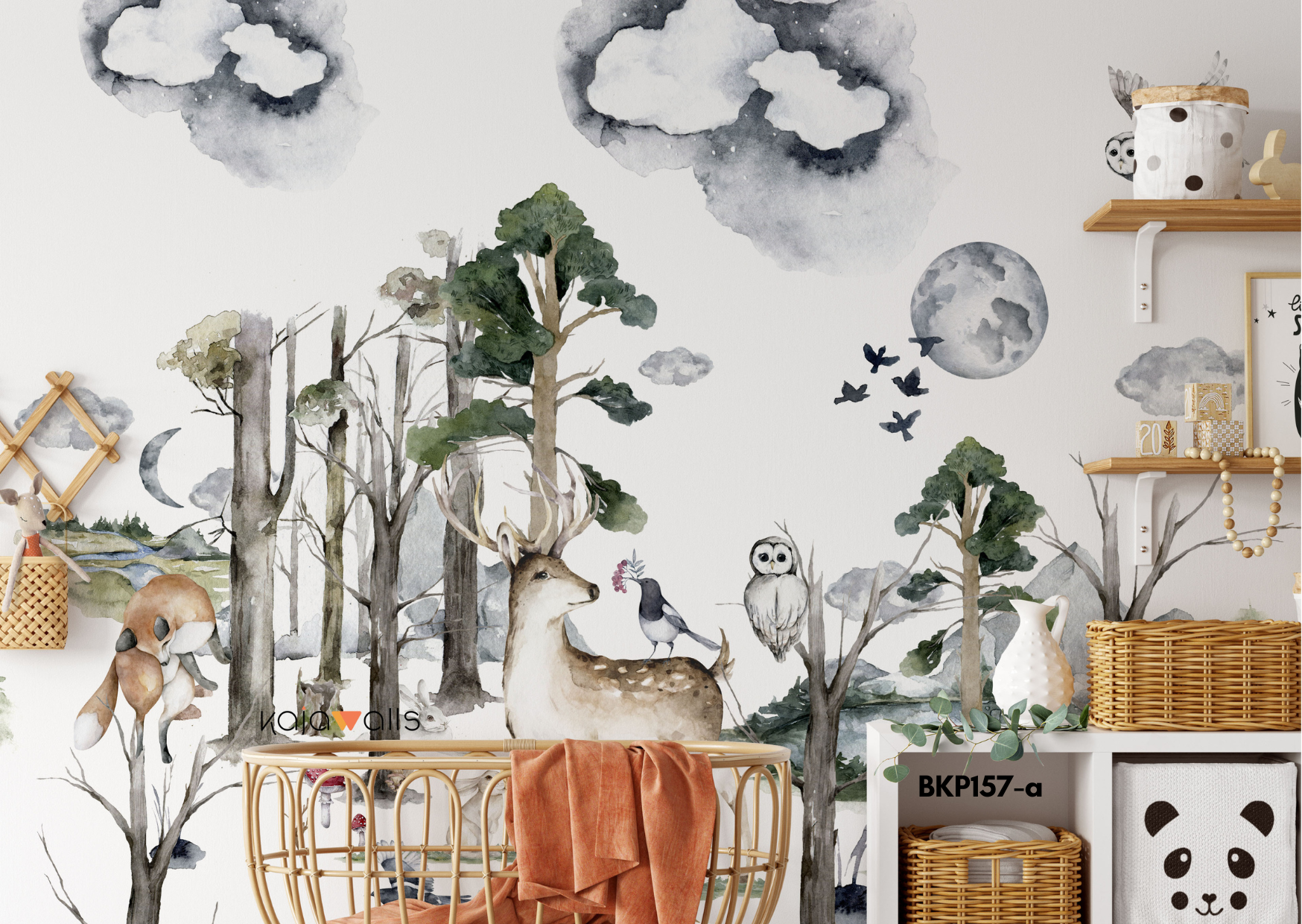 ANIMALS Kids Wallpaper Mural (part 1)