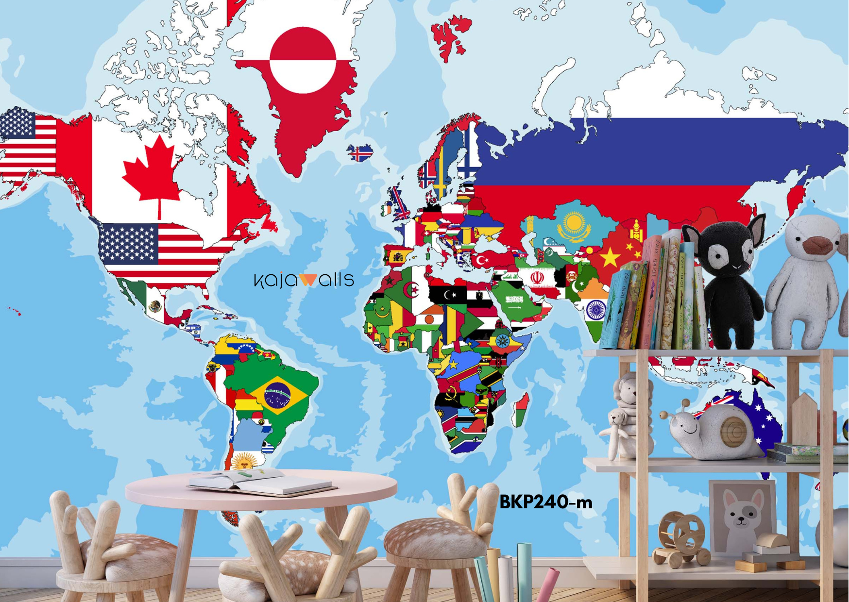 MAPS Kids Wallpaper Mural (part 1)