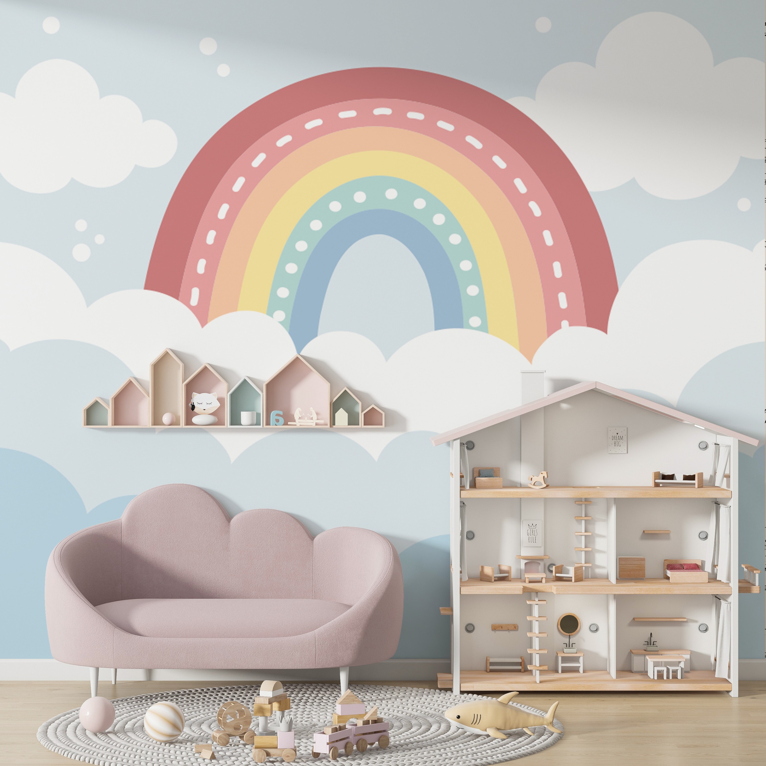 Kaja Walls Official Website - Somewhere Over the Rainbow Wallpaper