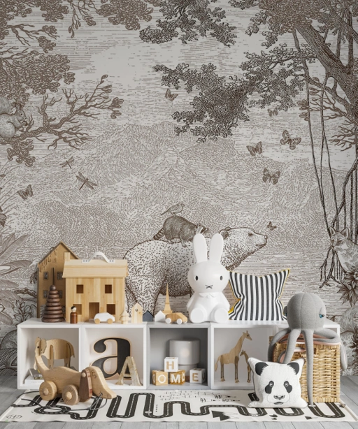 Image of Friendship in Sketch Wallpaper