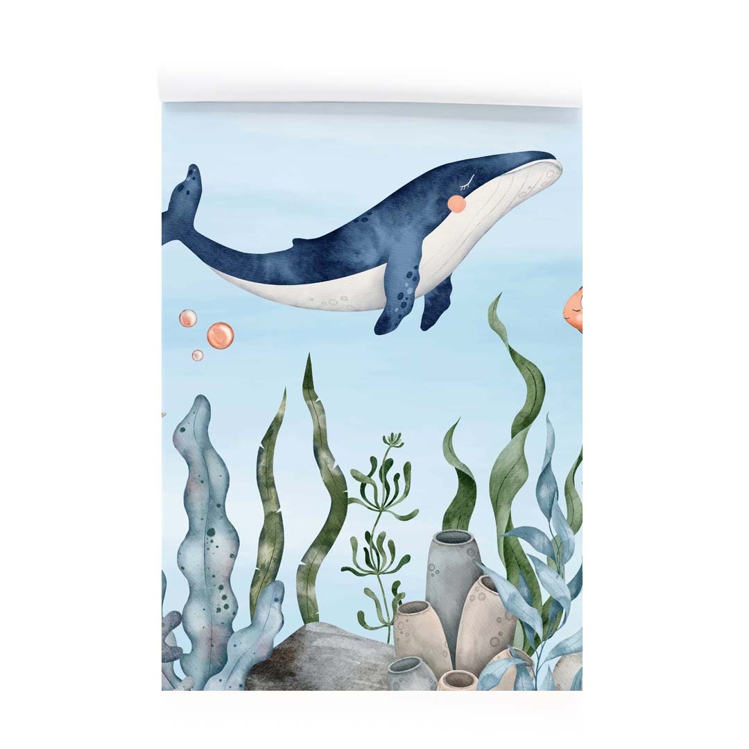 Ocean Whimsy Wallpaper Mural