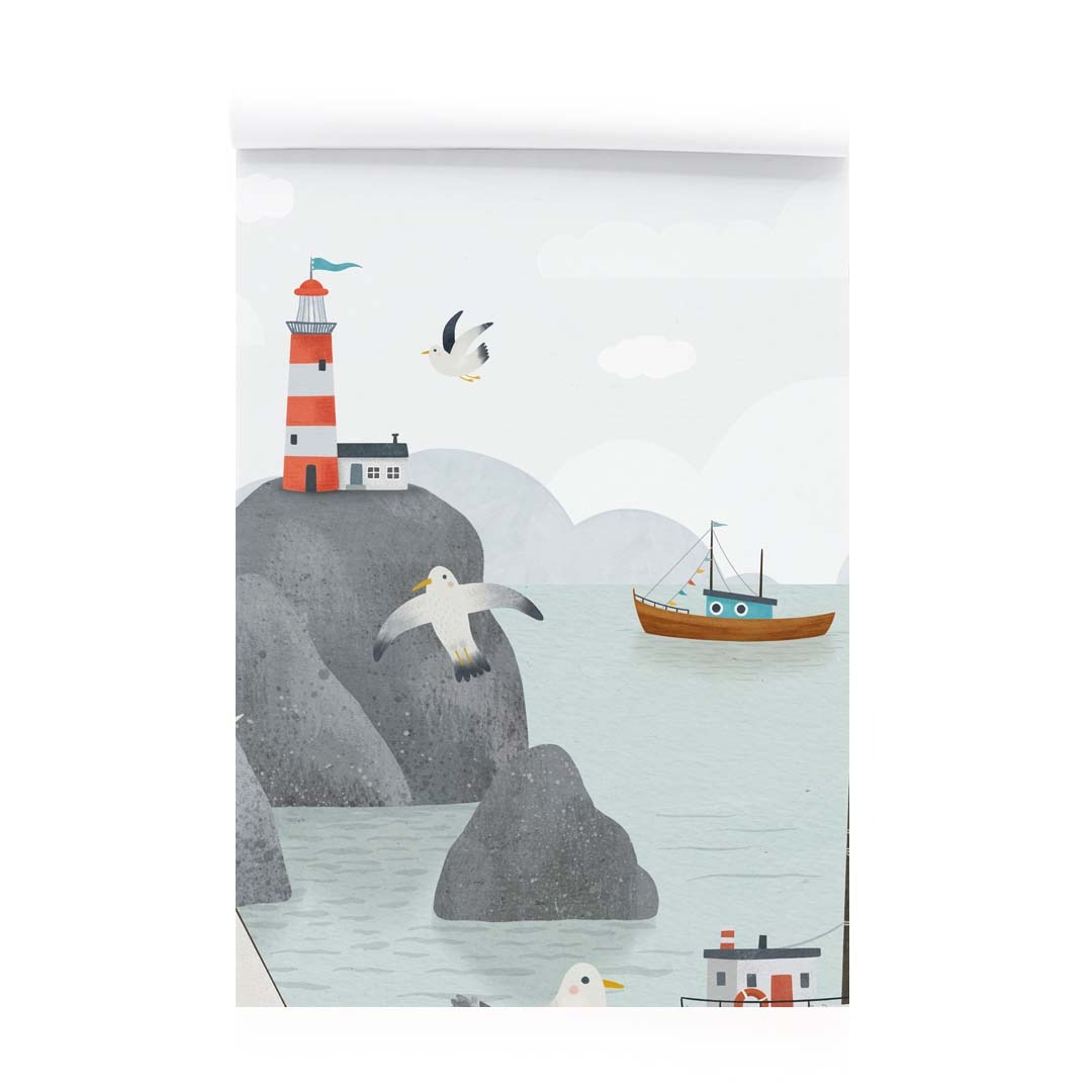 Coastal Calm Wallpaper Mural