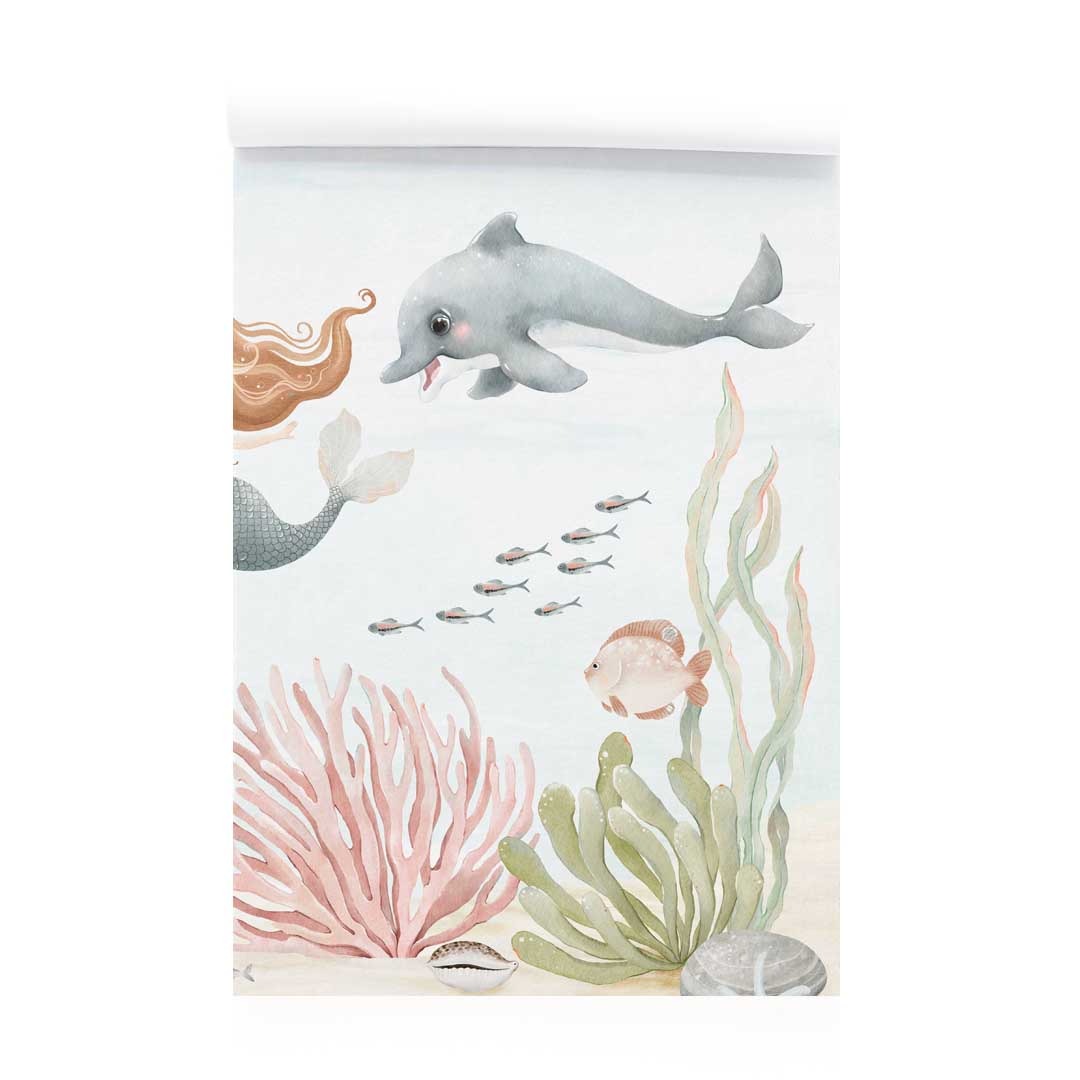Mermaid Cove Wallpaper Mural