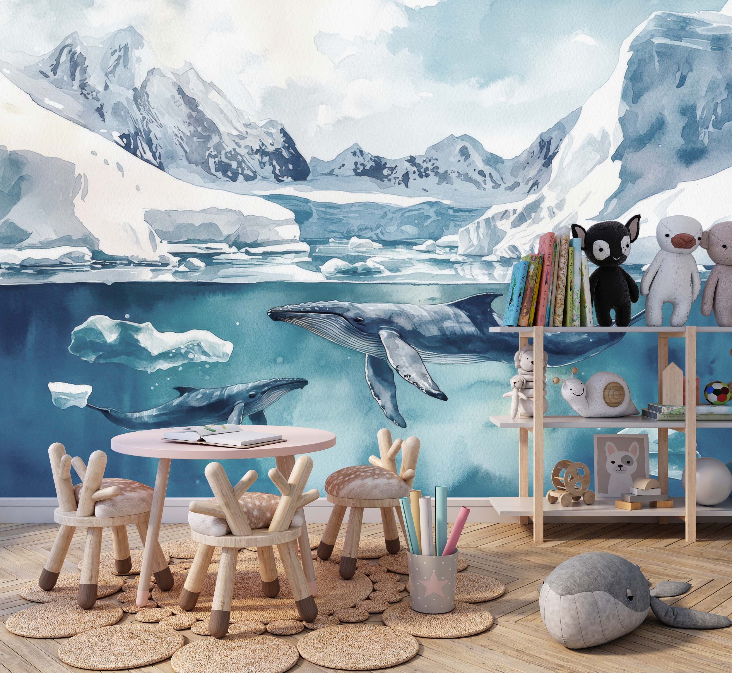 Iceberg Lullaby Wallpaper Mural