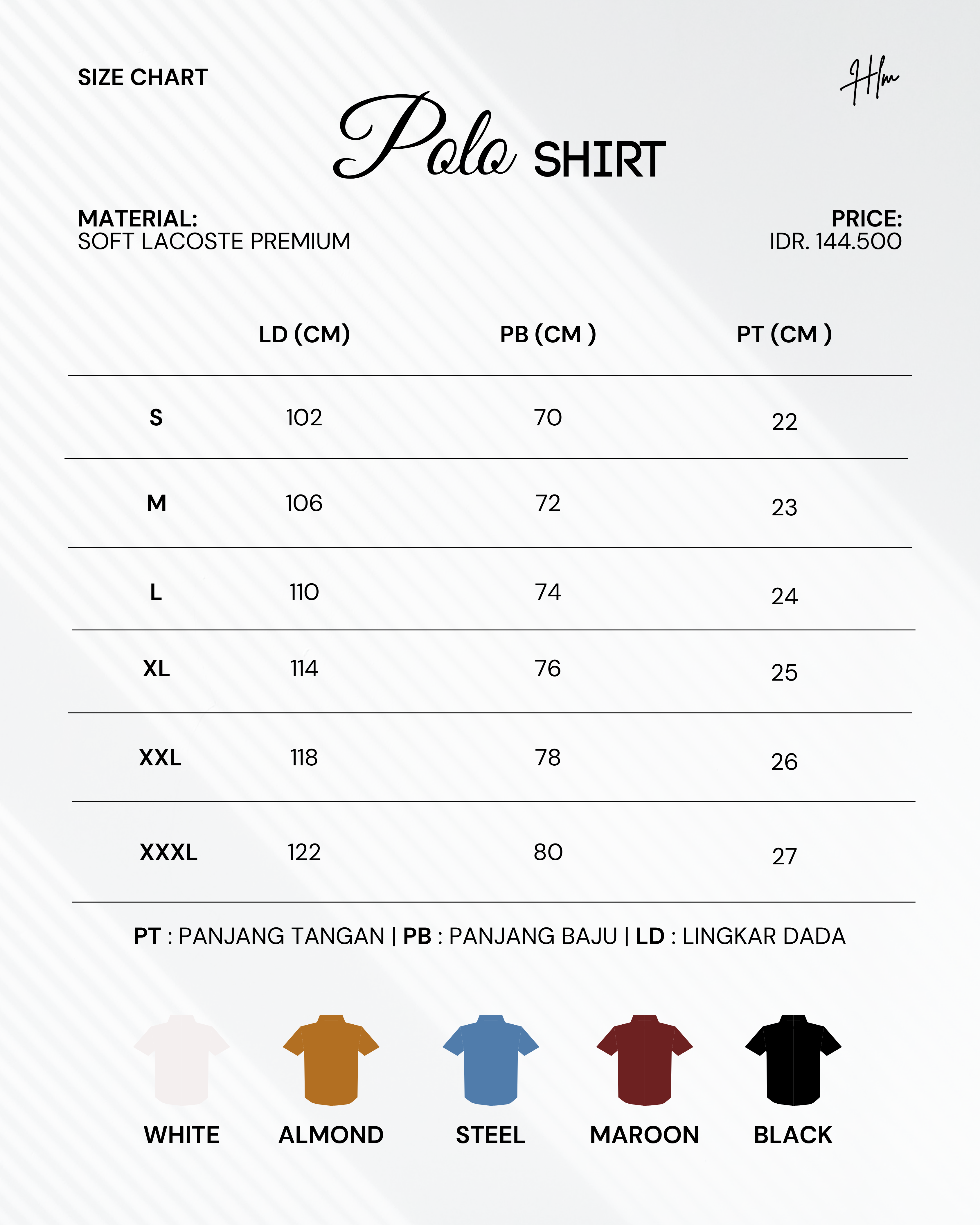 POLO SHIRT - BLACK