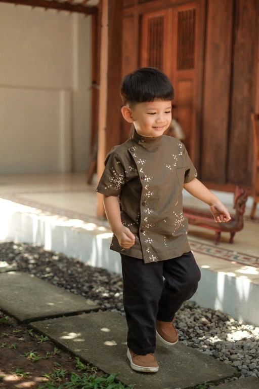 Image of Riskavebrie - Legowo Koko Anak (Lengan Pendek)