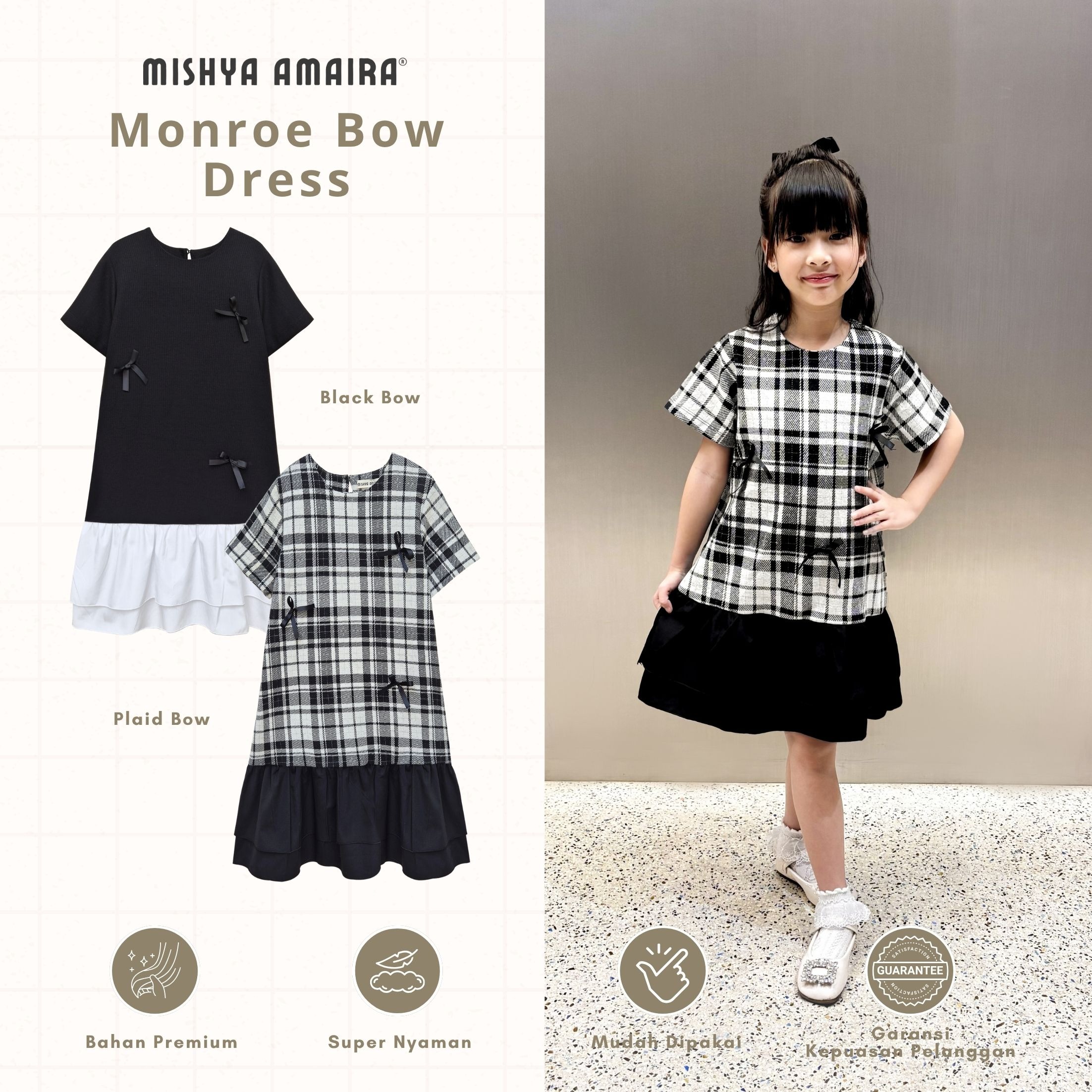 Monroe Bow Dress