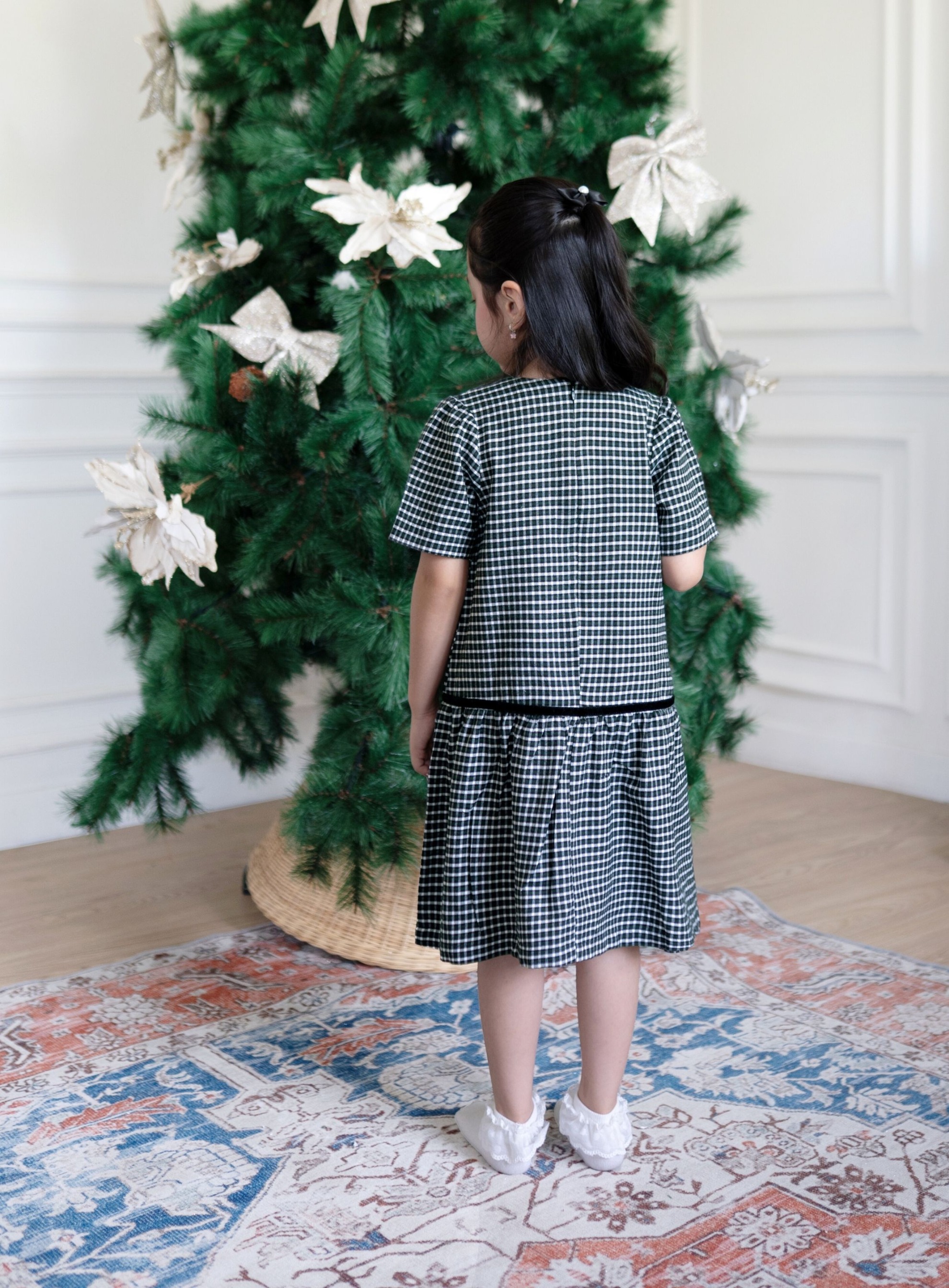 Marrie Button Dress & Mitchell Shirt