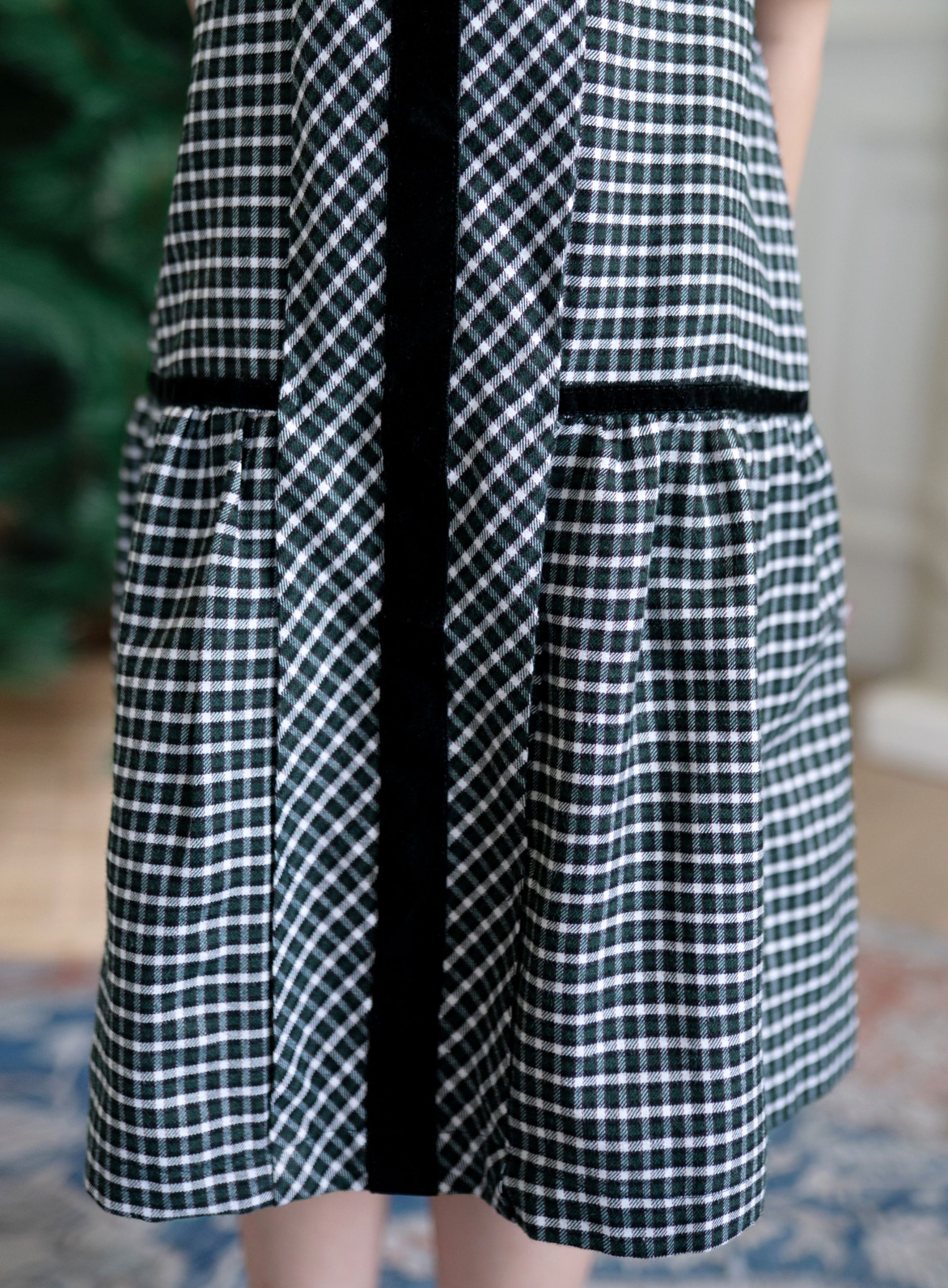 Marrie Button Dress & Mitchell Shirt