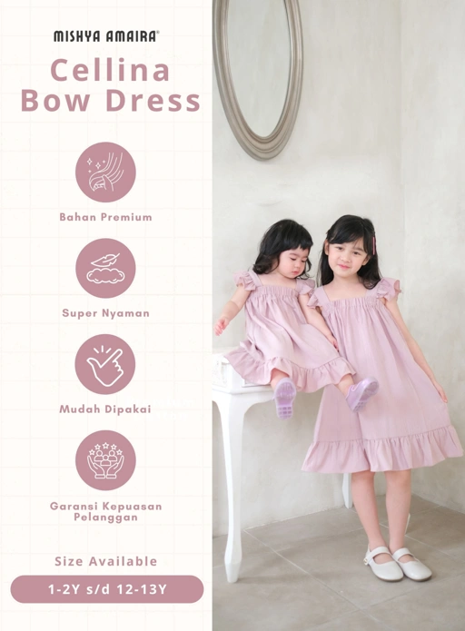 Image of Cellina Bow Dress