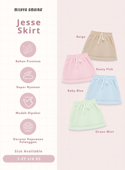 Image of Jesse Fleece Skirt