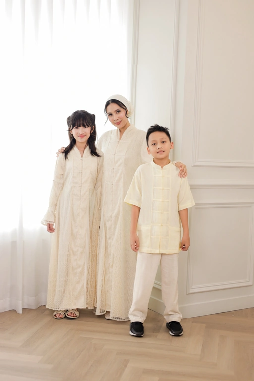 Image of Shanaya Chantilly Dress & Saleem Kurta