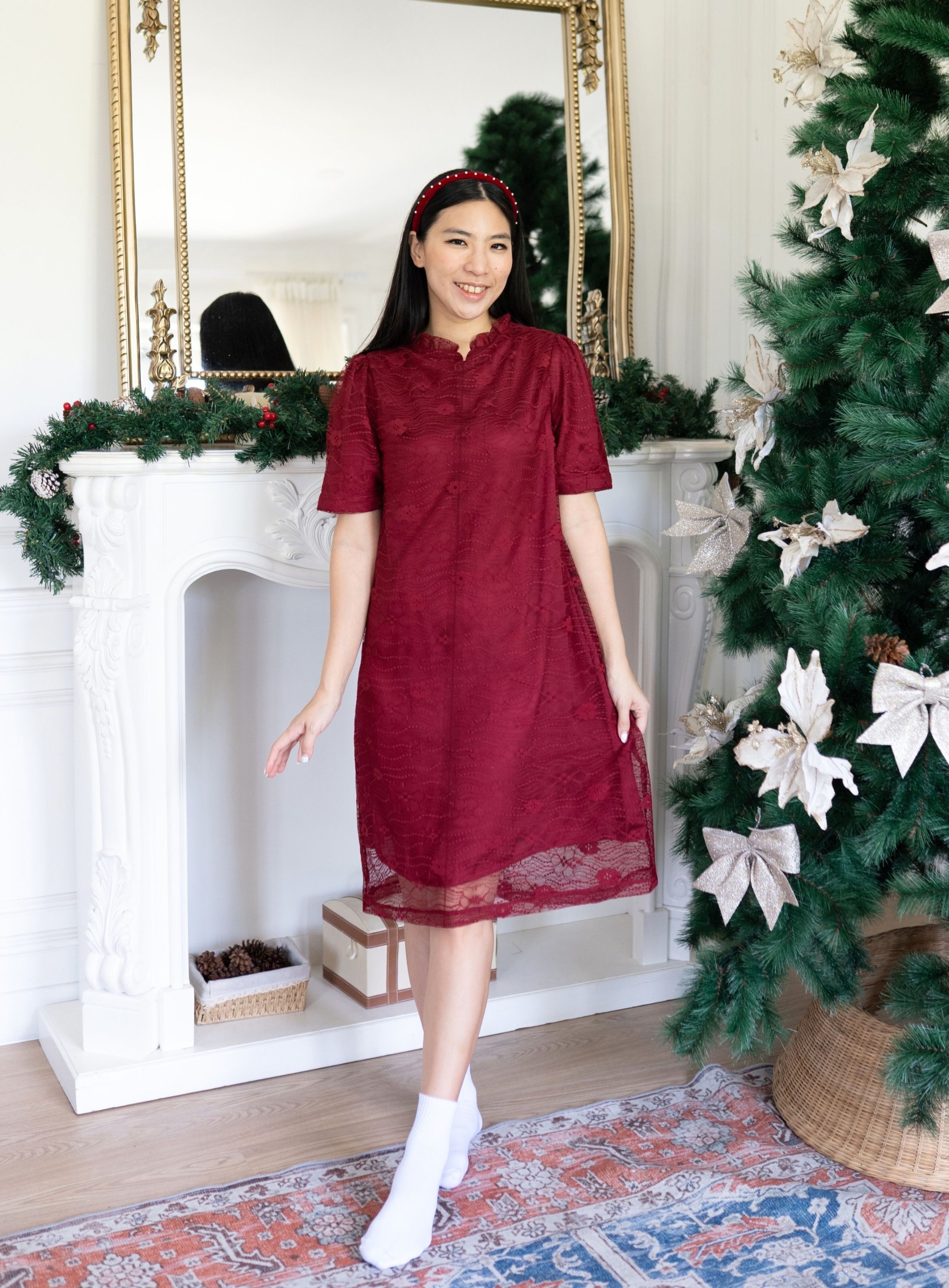 Melroce Lace Dress & Mason Shirt 