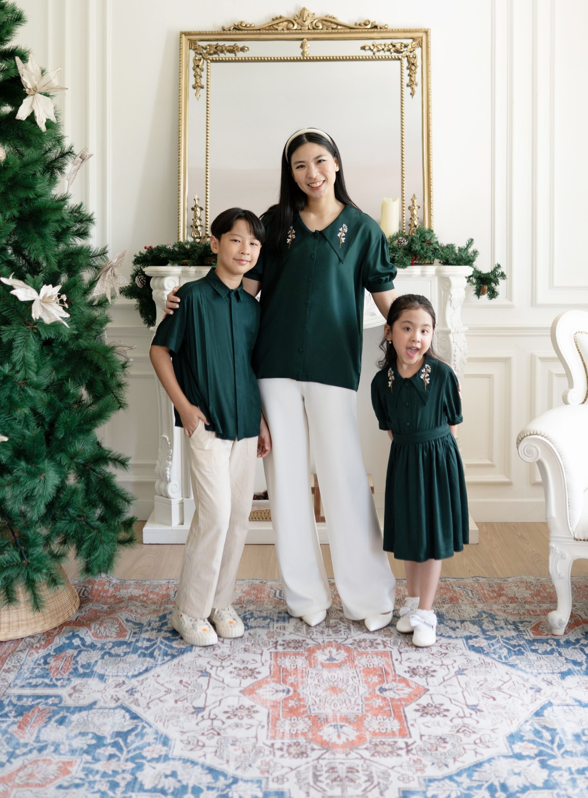 Maddie Top Collar & Mason Shirt