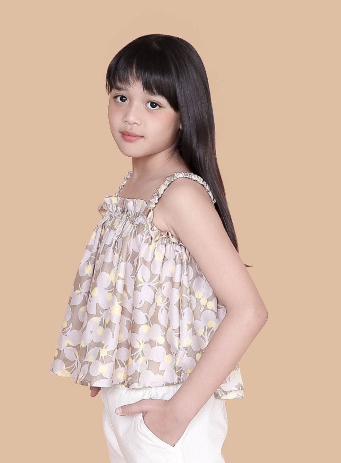 Calla Flowers Top
