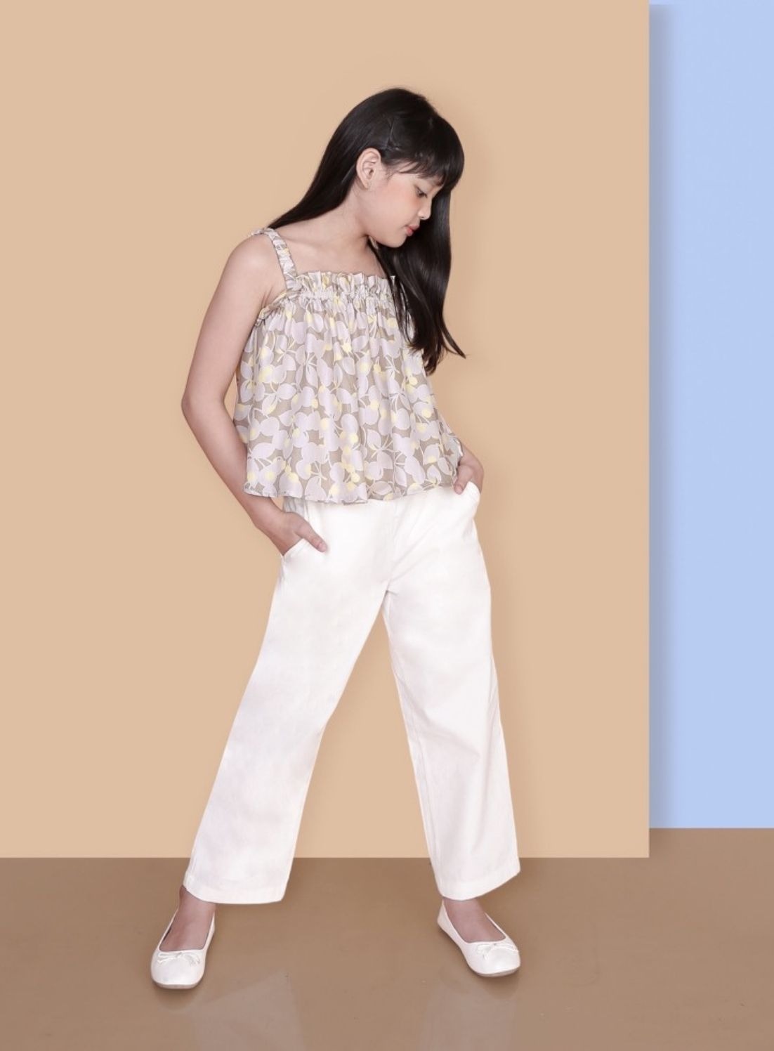 Calla Flowers Top