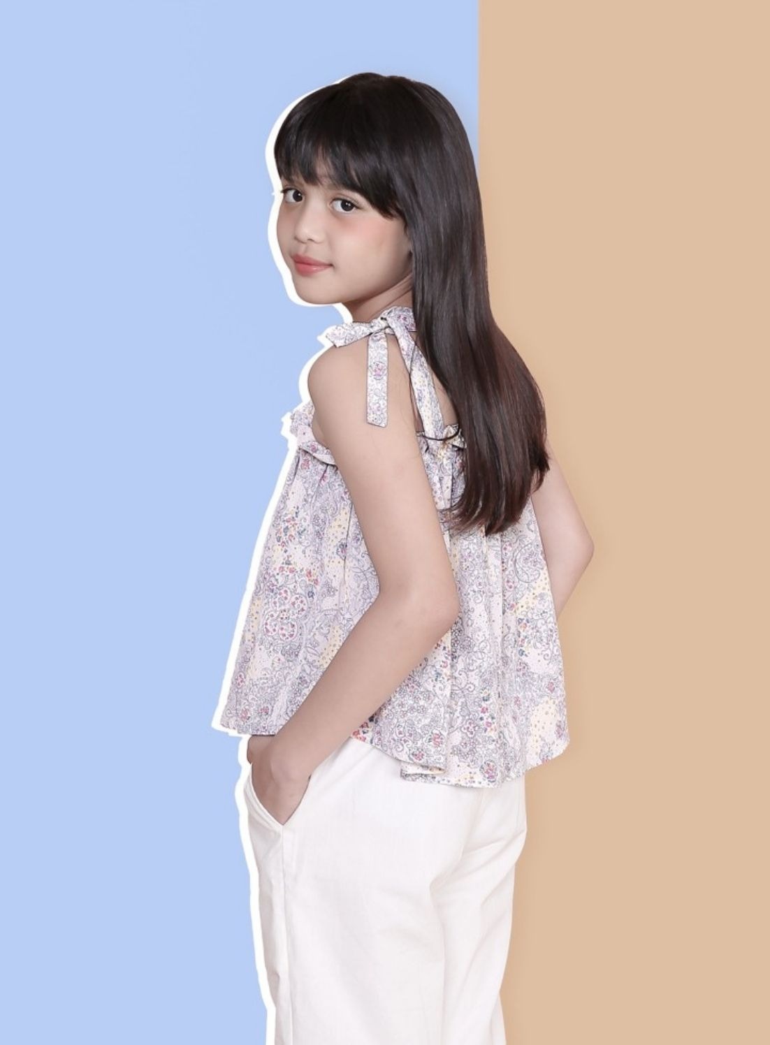 Calla Flowers Top