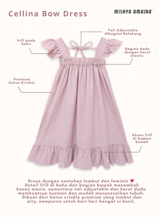 Image of Cellina Bow Dress