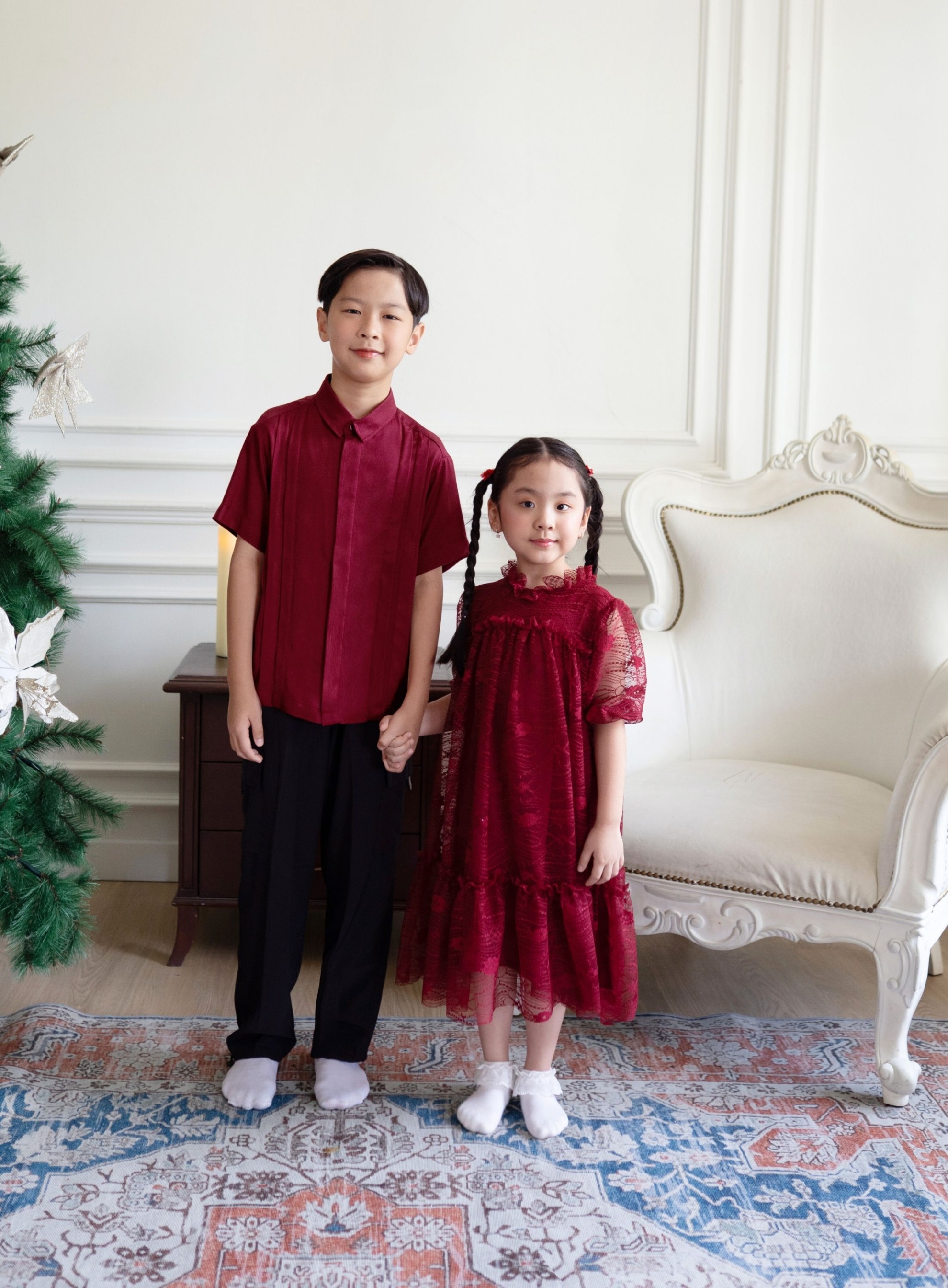 Melroce Lace Dress & Mason Shirt 