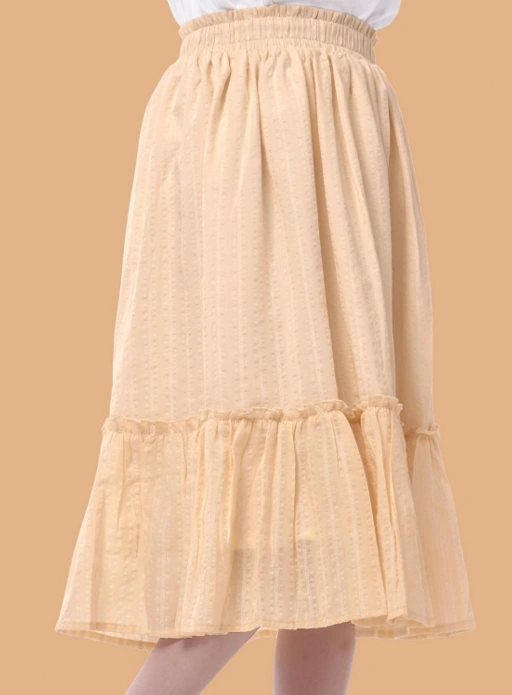 Image of Yellovia midi skirt 