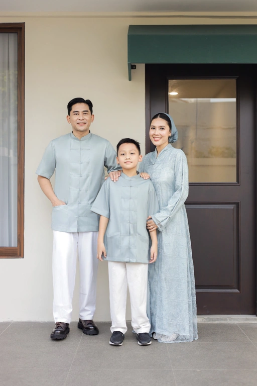 Image of Shanaya Chantilly Dress & Saleem Kurta