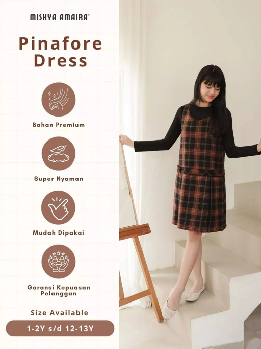 Image of Pinafore Dress 