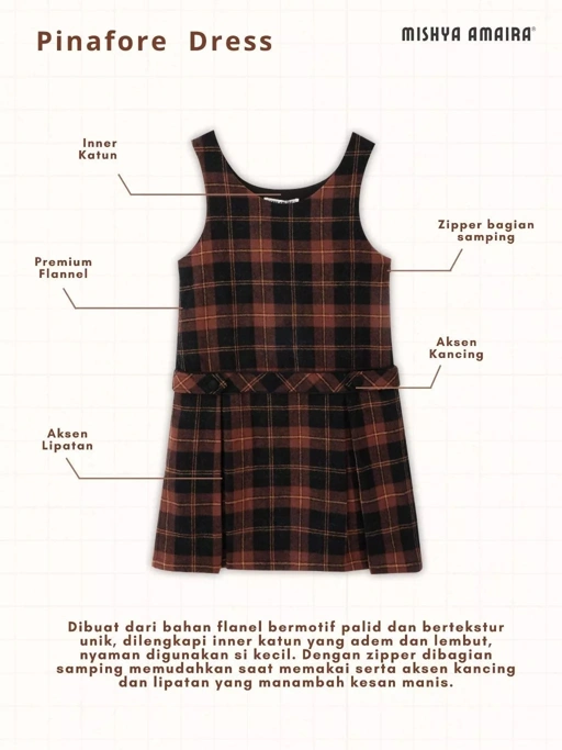 Image of Pinafore Dress 