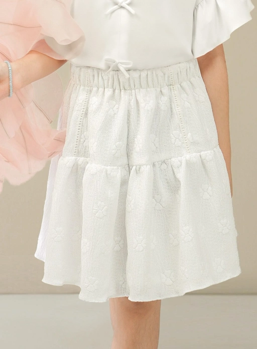 Image of Bloom Textured Skirt