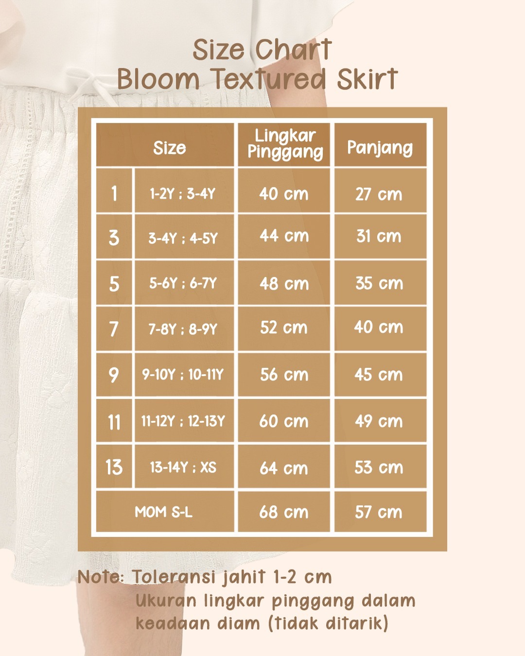 Bloom Textured Skirt
