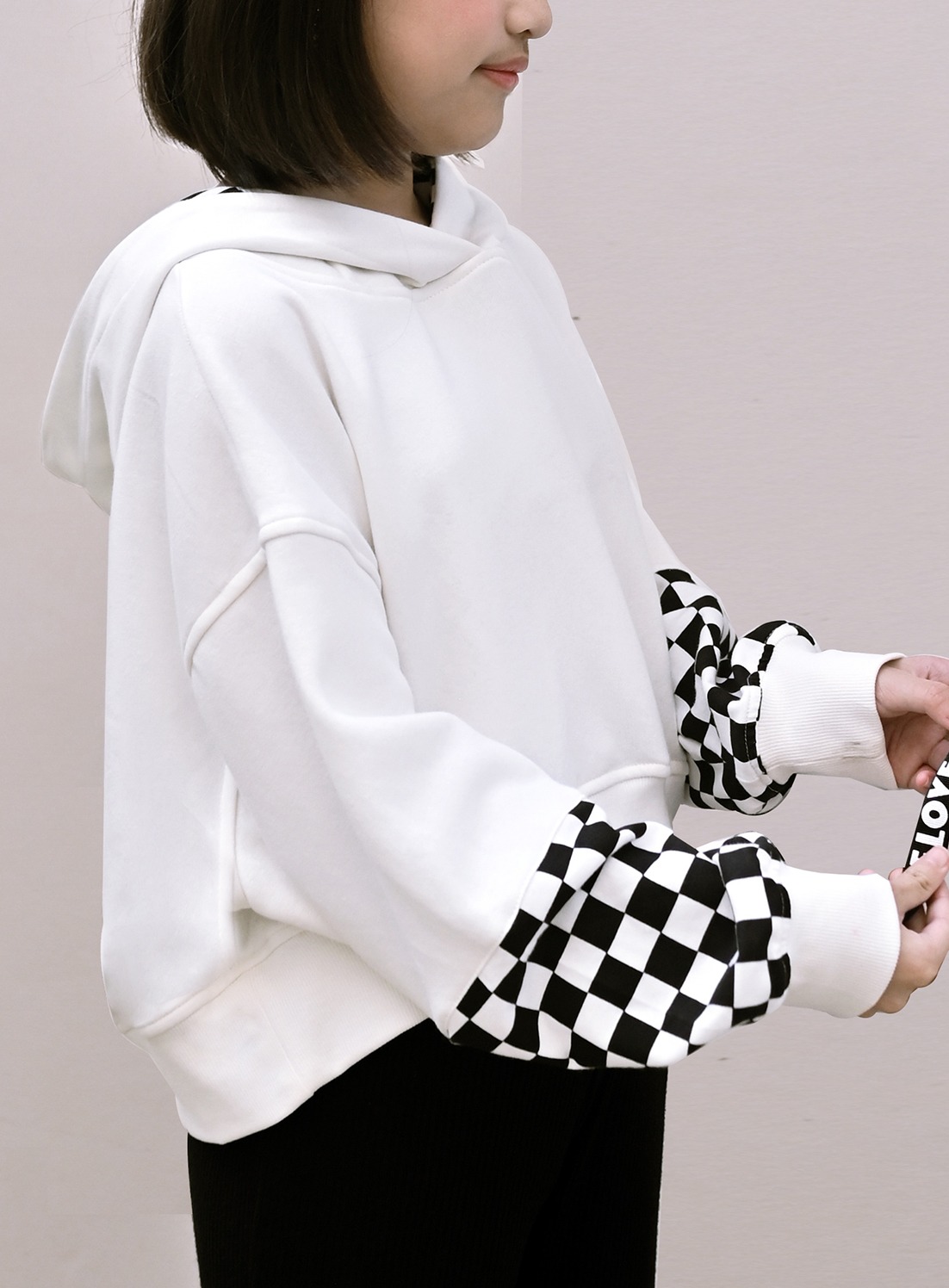 Yuna Crop Top Hoodie