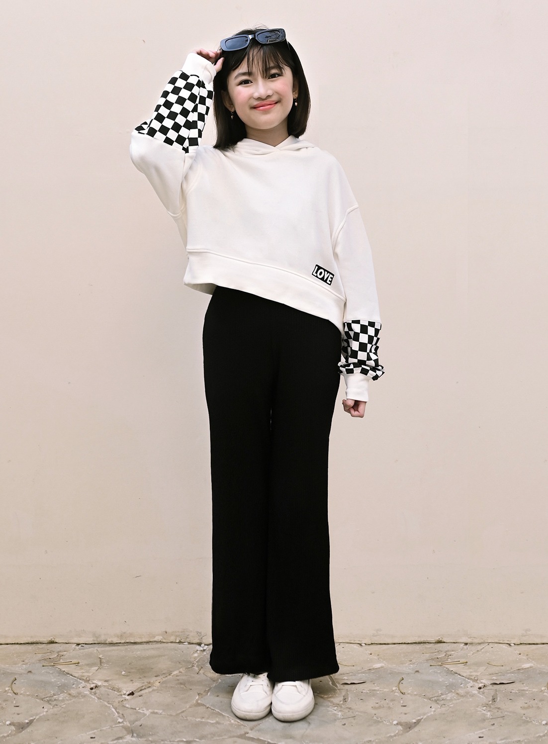 Yuna Crop Top Hoodie