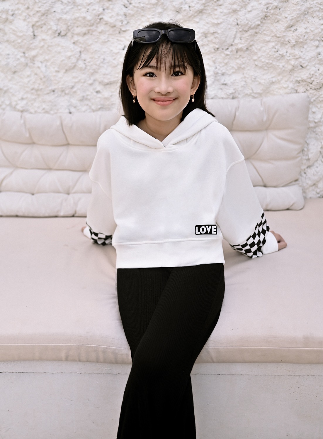 Yuna Crop Top Hoodie