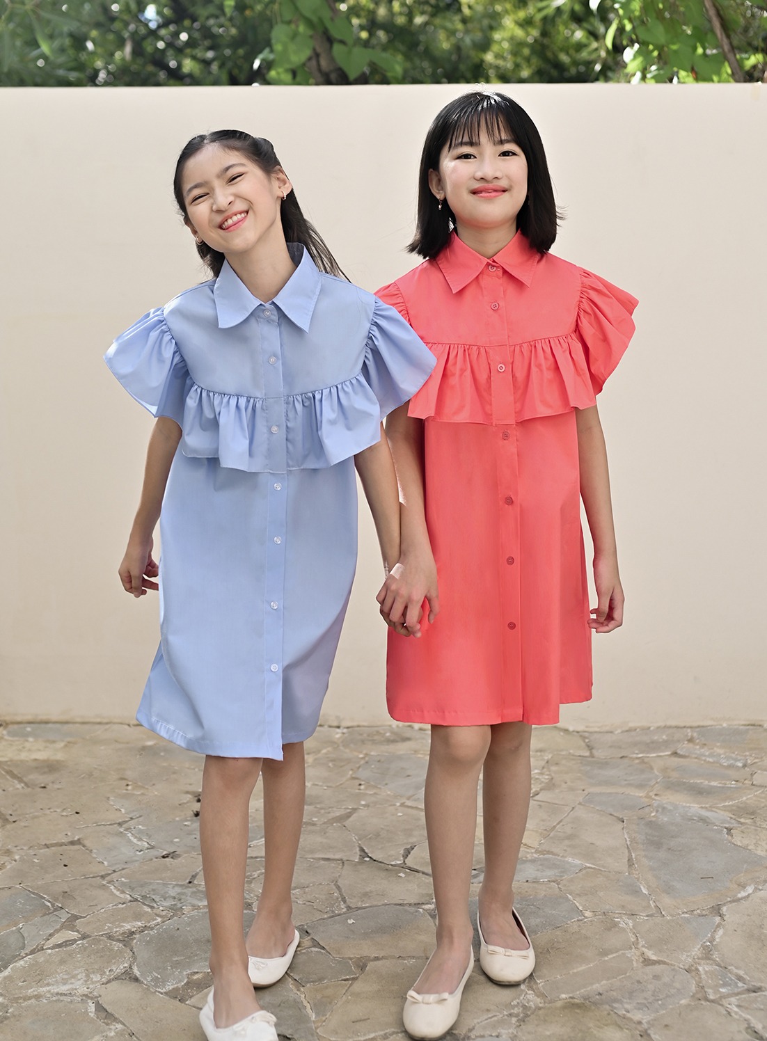 Lunetta Ruffle Dress