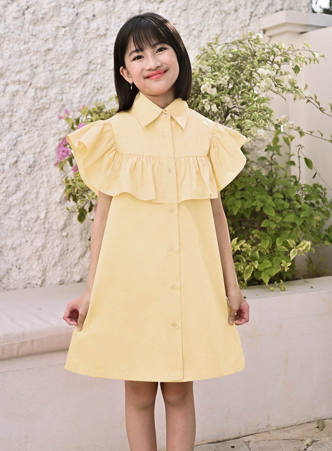 Lunetta Ruffle Dress