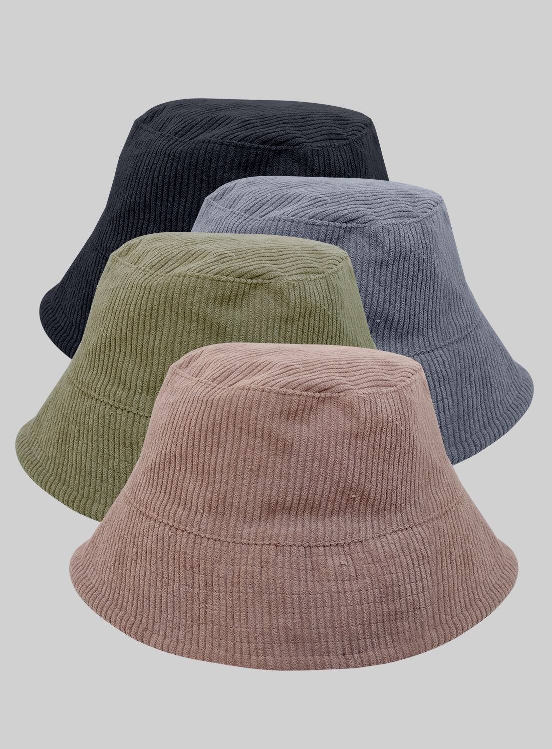Corduroy bucket hat