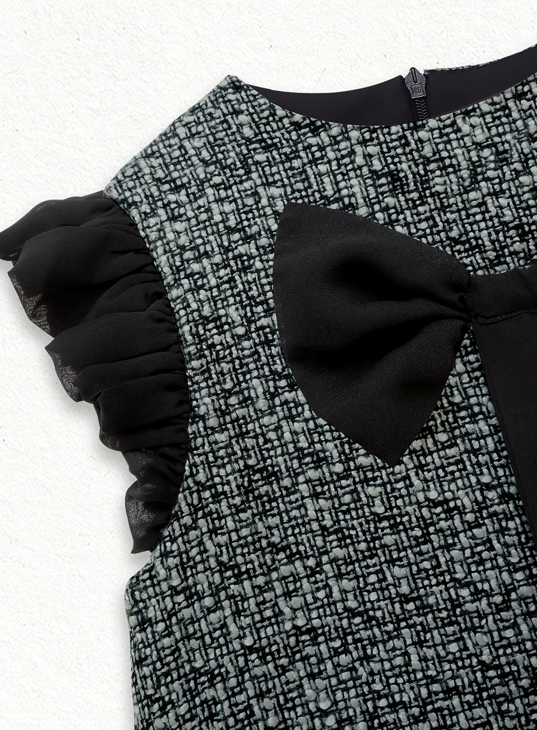 Denzel Tweed Dress