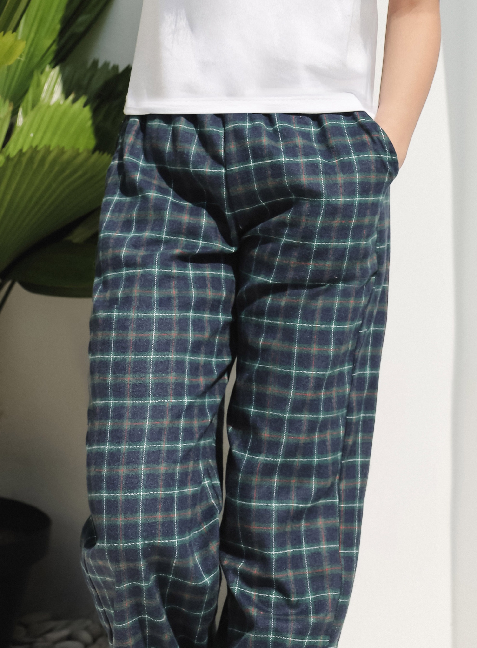 Flanel Plaid Pants