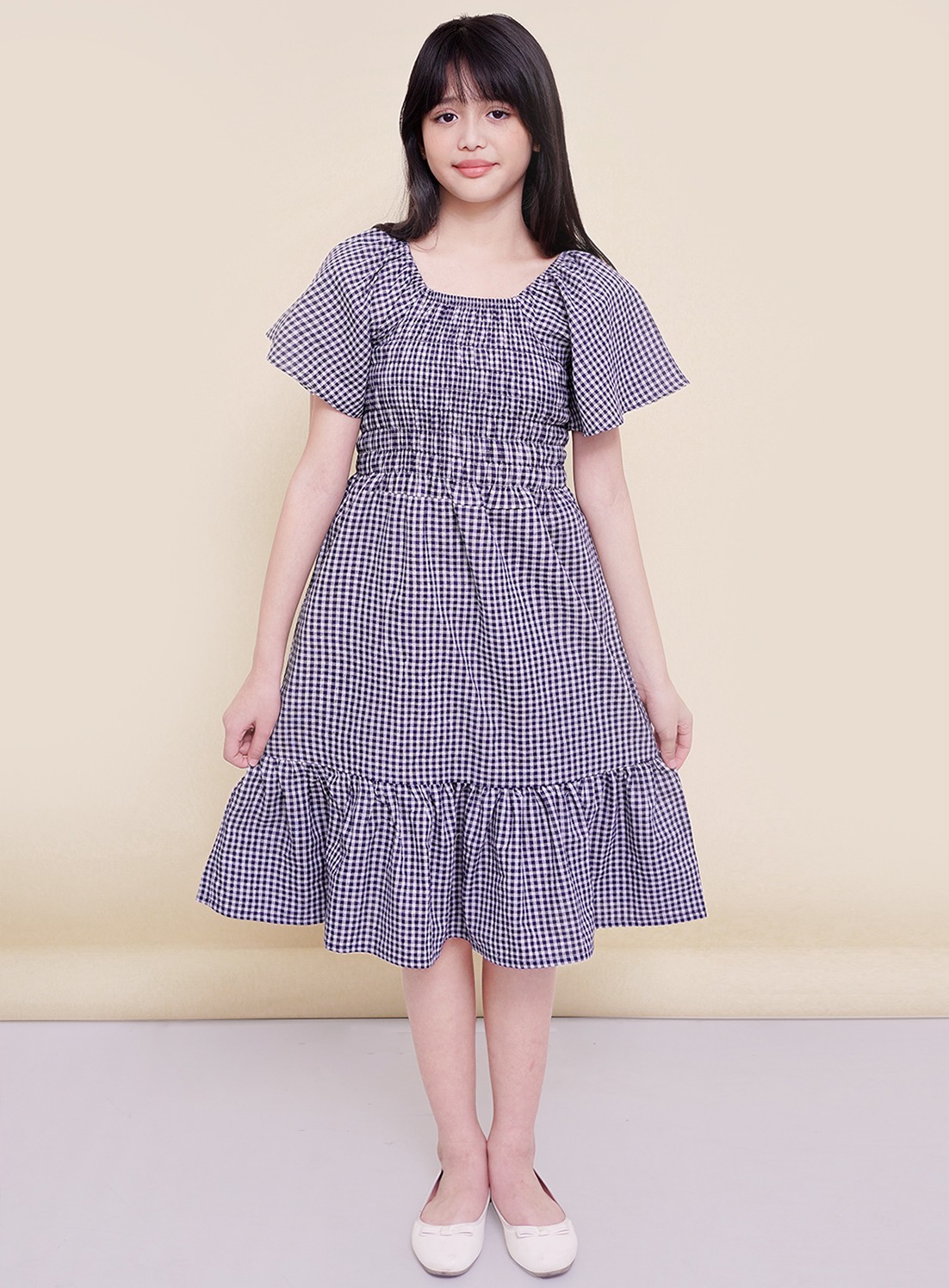 Jenna Plaid Dress