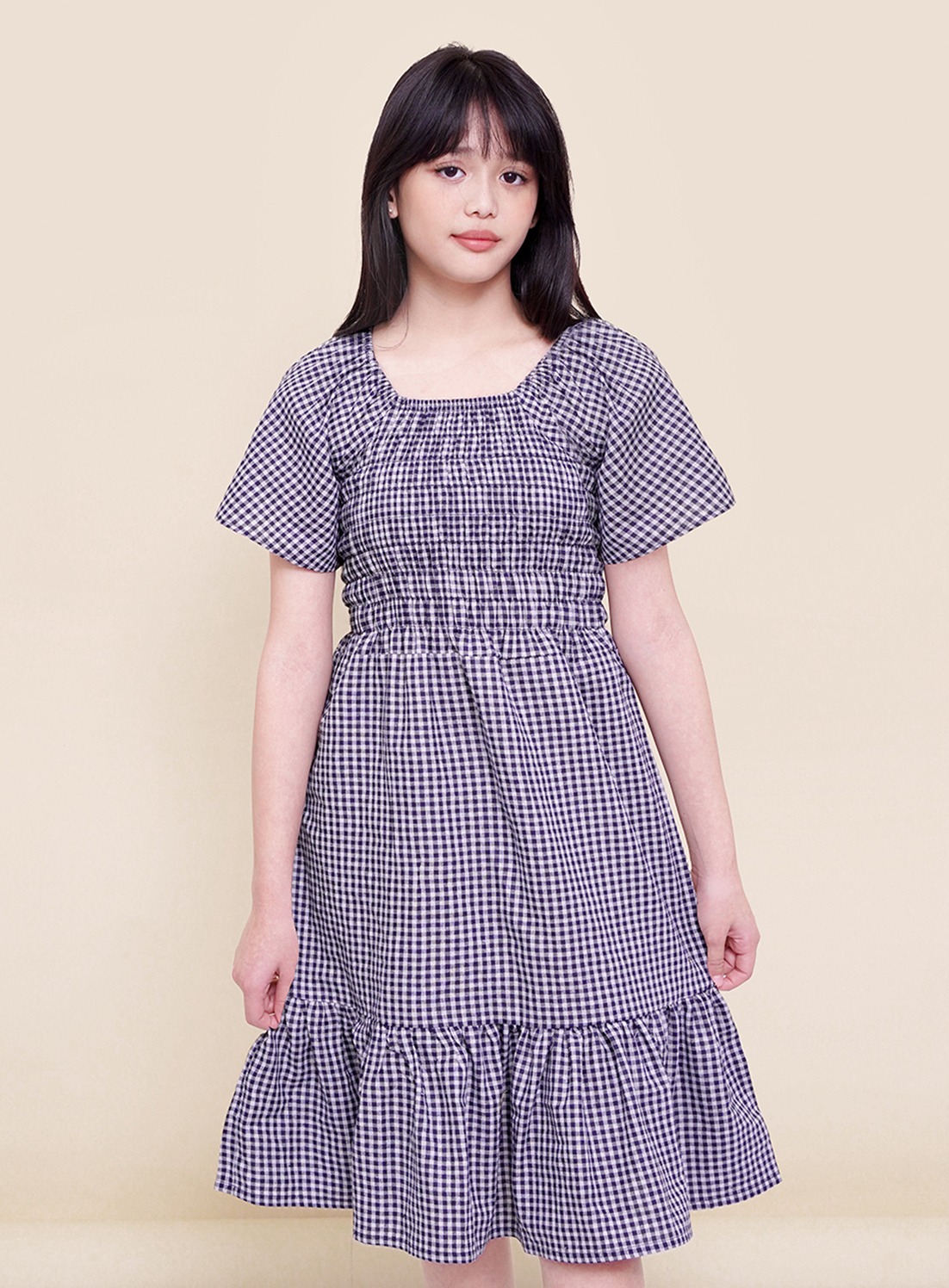 Jenna Plaid Dress