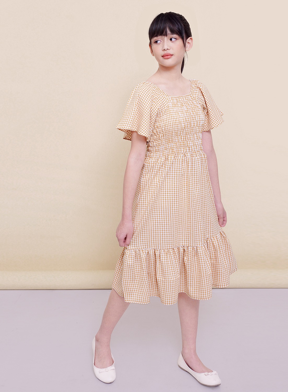 Jenna Plaid Dress