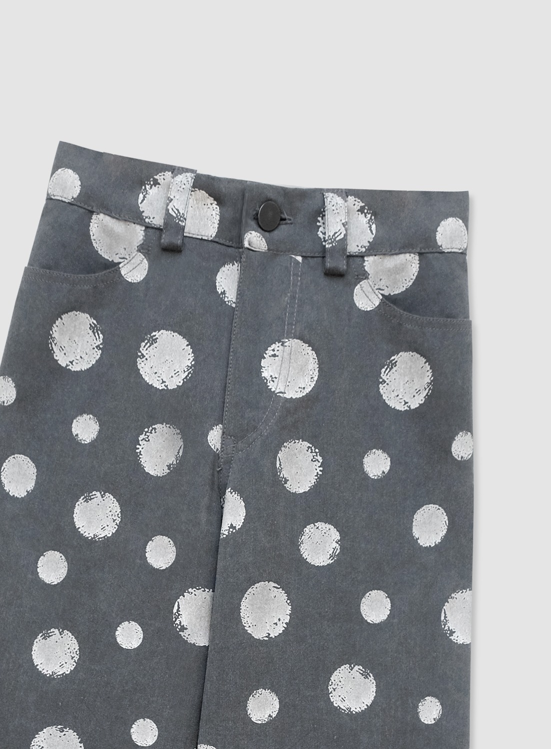Polka Straight Denim