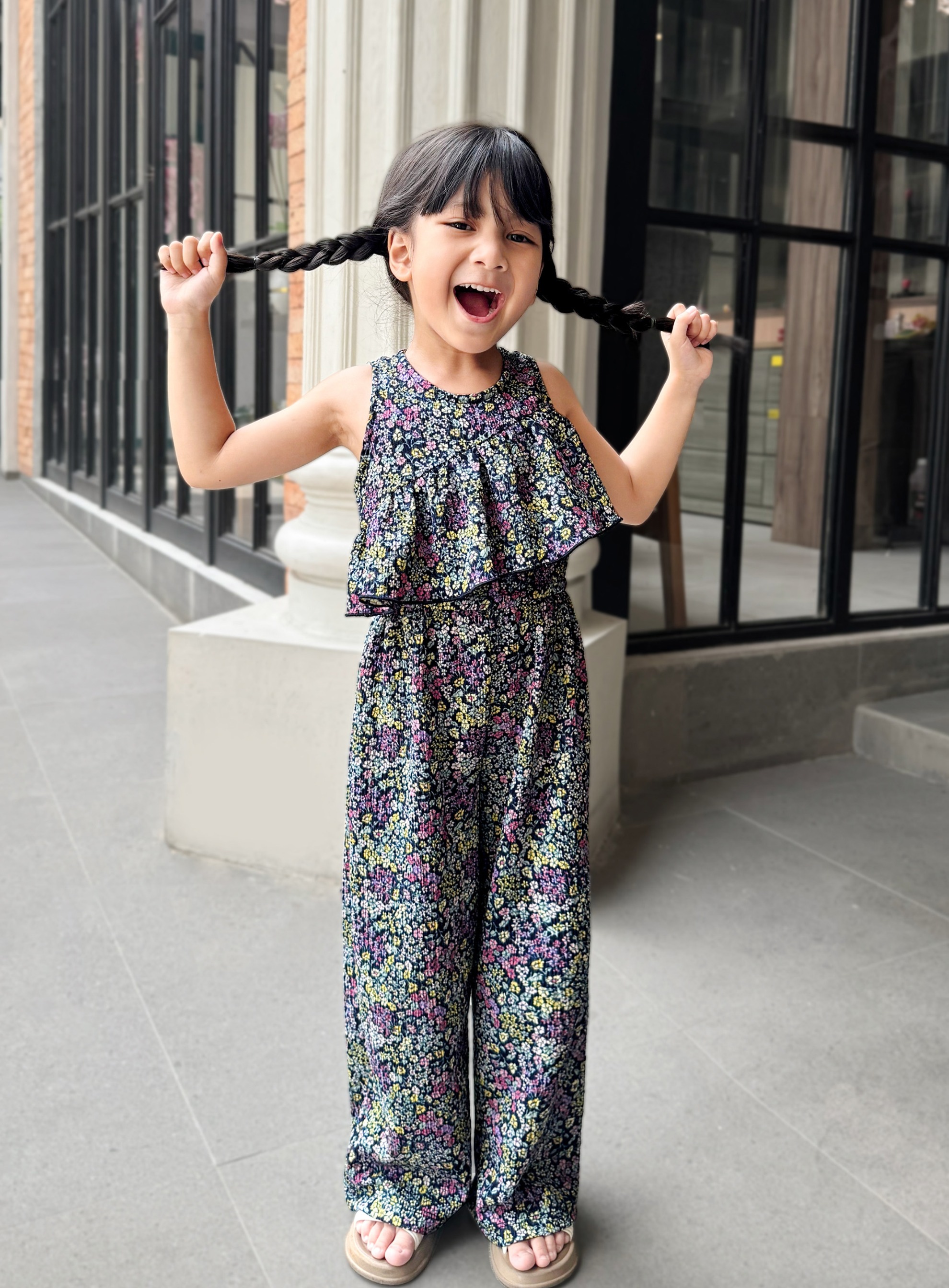 Daisy Frills Jumpsuit