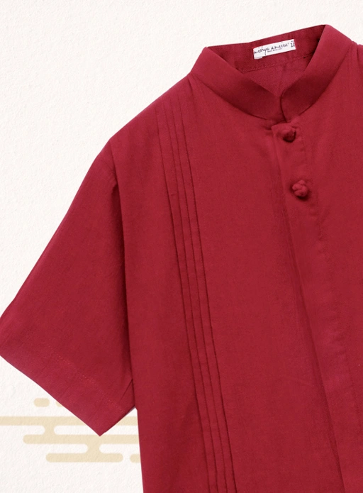 Image of Farley Pleated Shirt