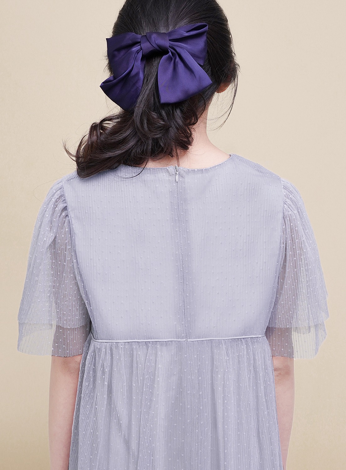Madelynn Pleated Tulle Dress
