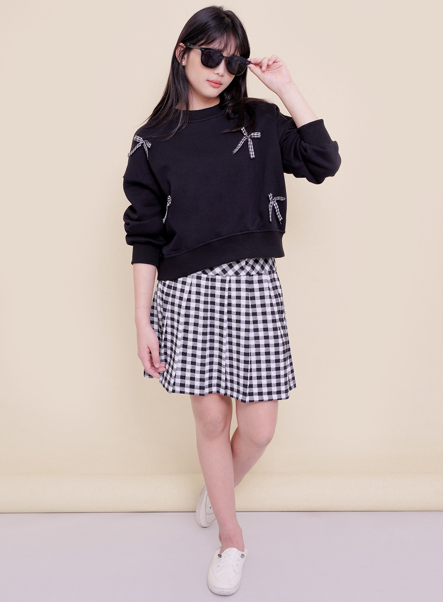 Kaitlyn Plaid Skirt 
