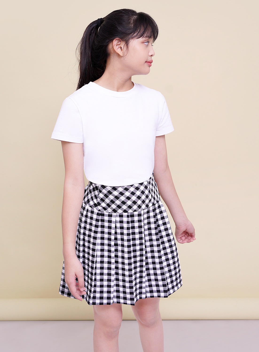 Kaitlyn Plaid Skirt 