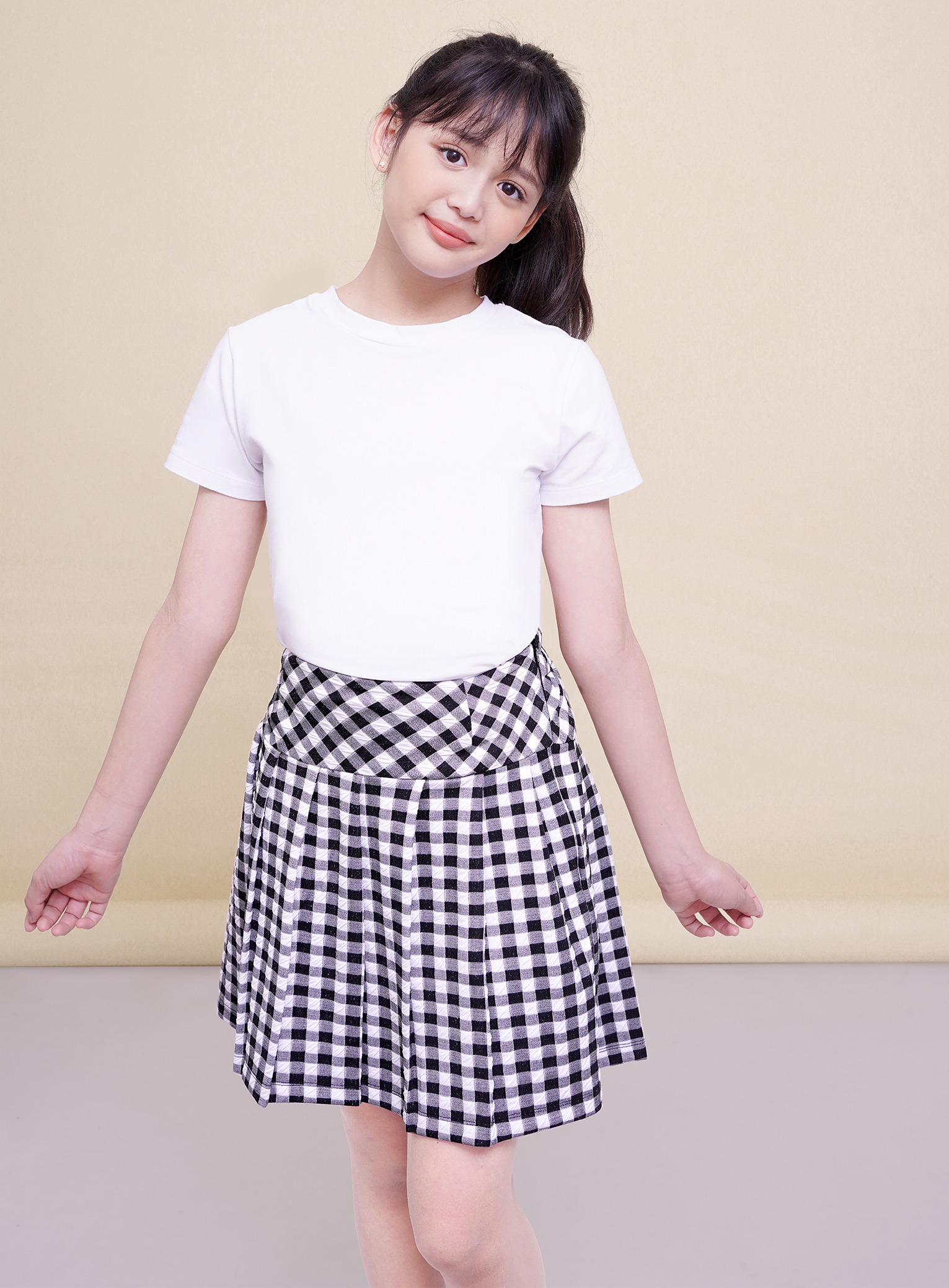 Kaitlyn Plaid Skirt 