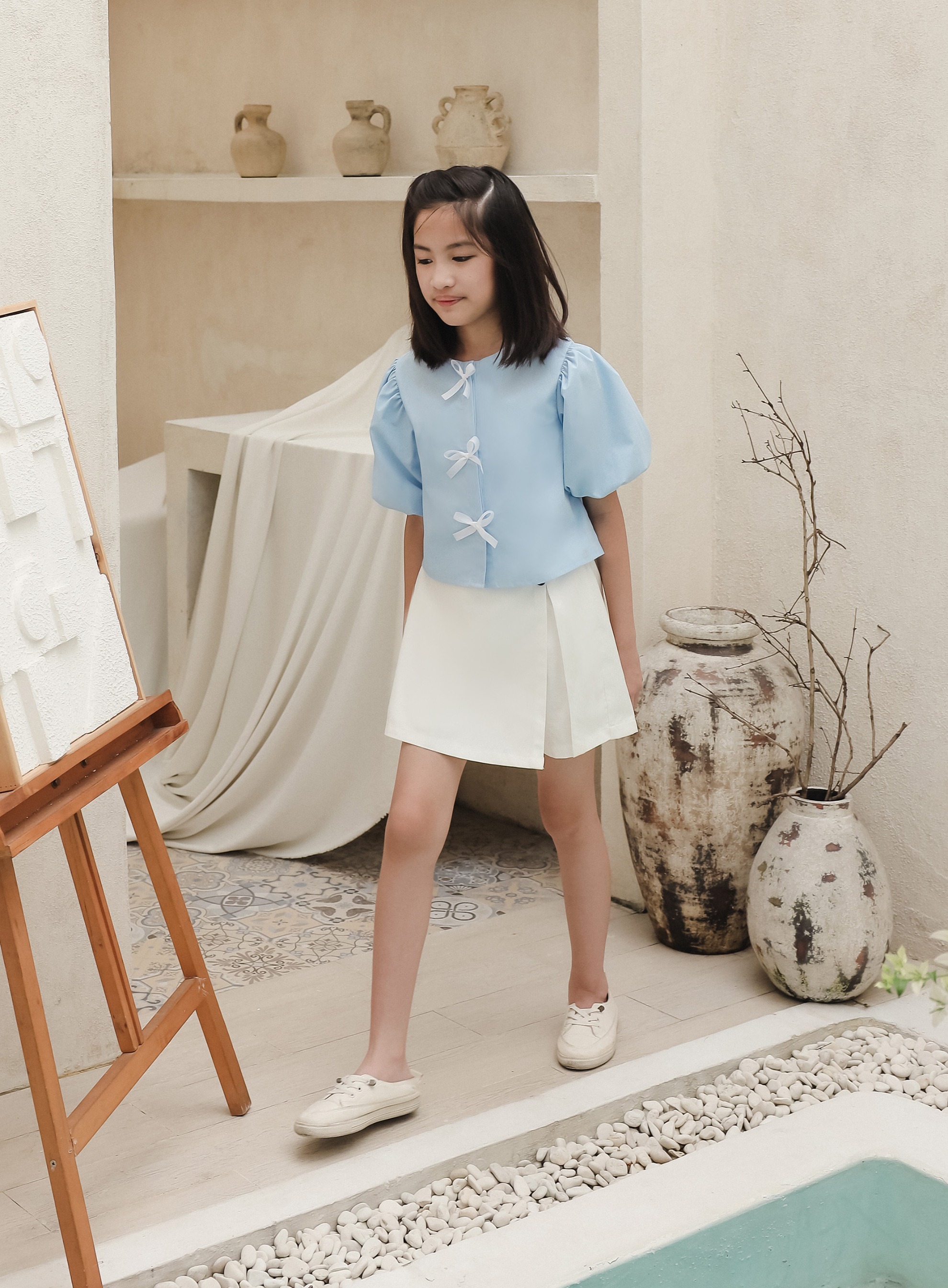 Clarice Bow Top