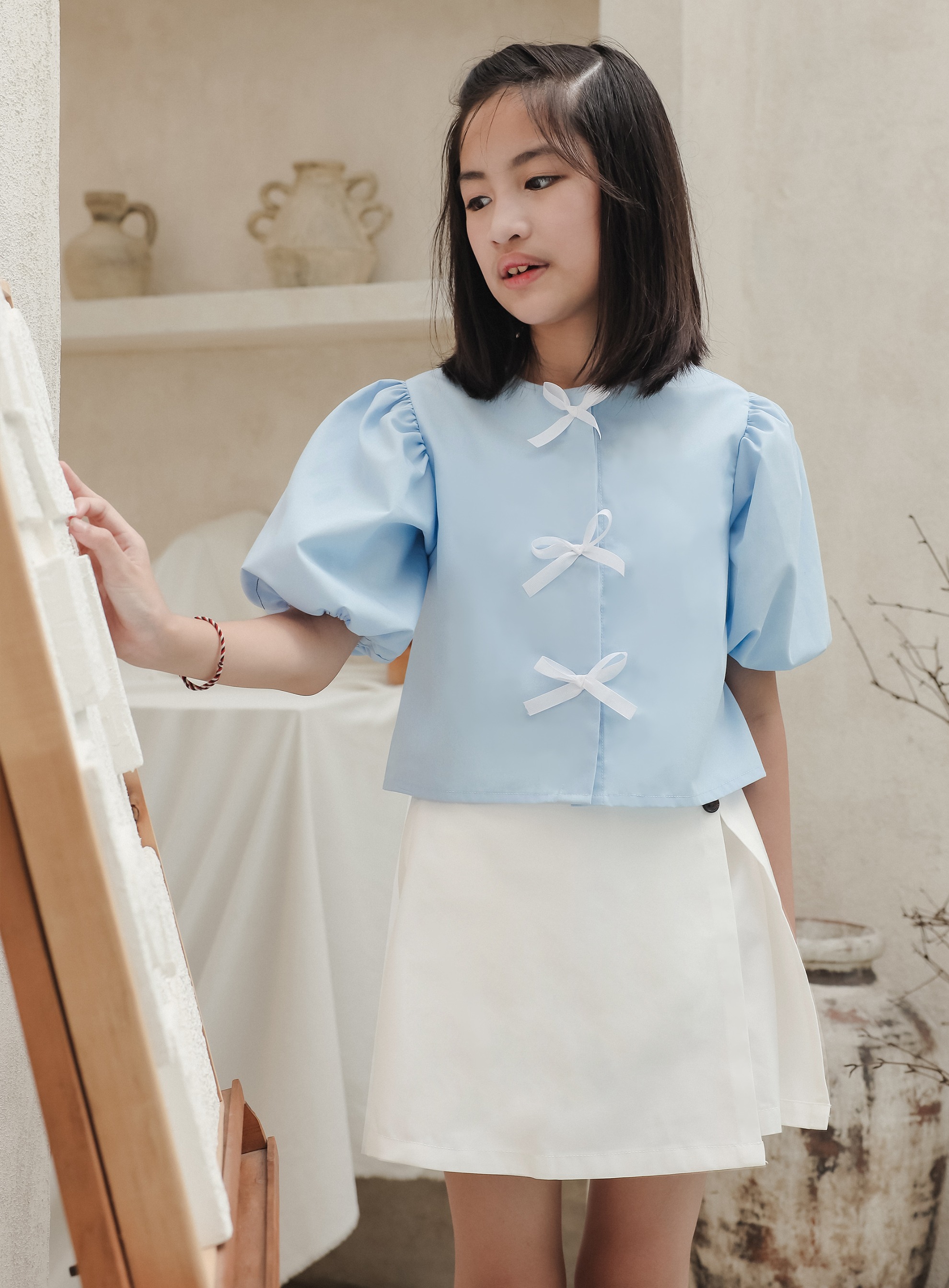 Clarice Bow Top
