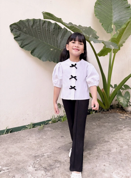 Image of Clarice Bow Top